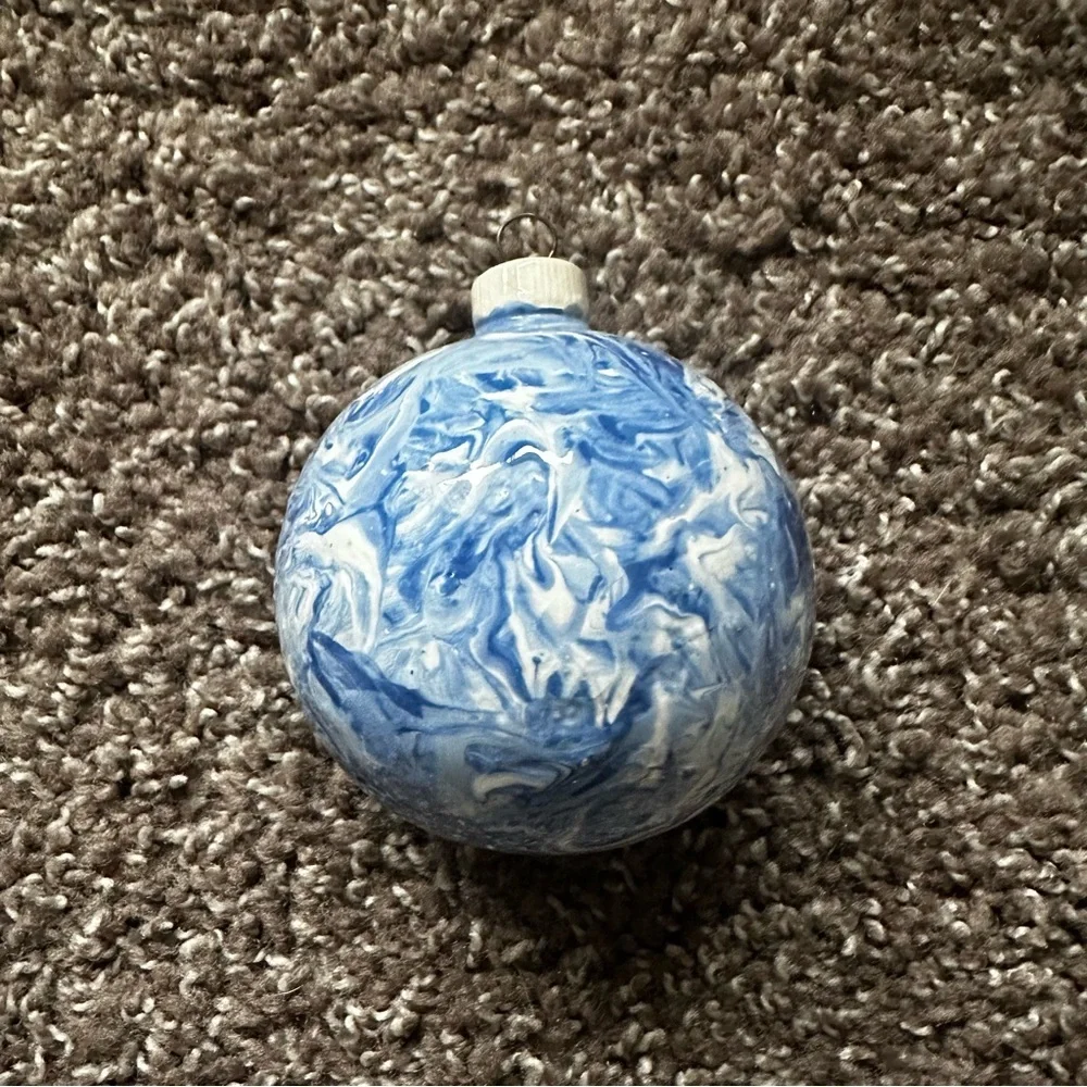 Vintage Duncan Ceramic Christmas Ornament 1986